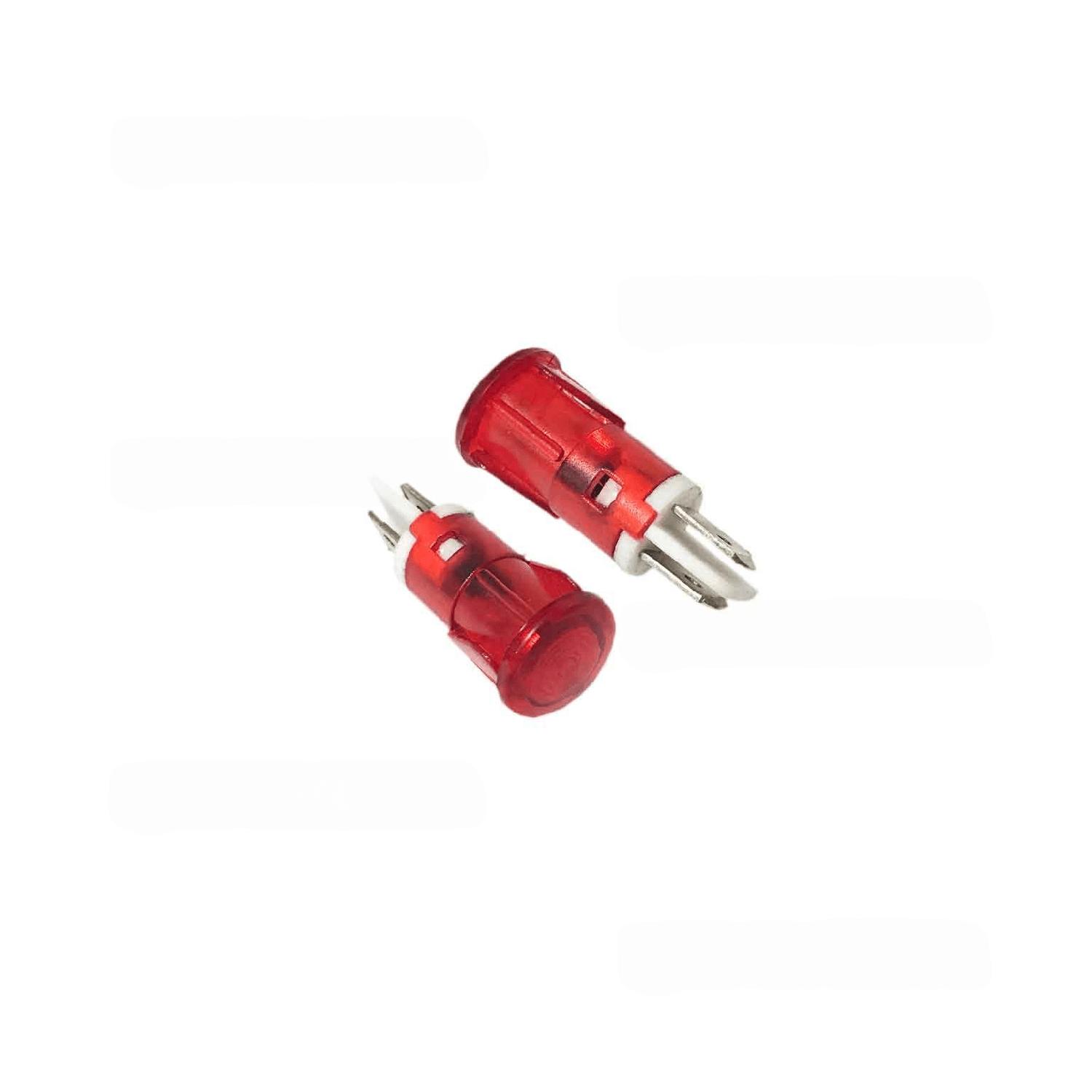 Лампа Индикаторная LED 230В 12мм (красная)