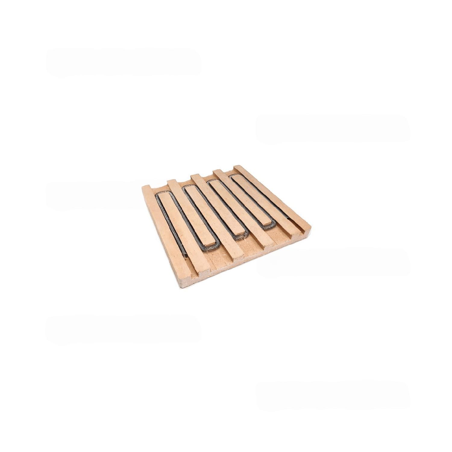 Шамотный камень в сборе с ТЭНом 250х250х20мм для гриля OSBA