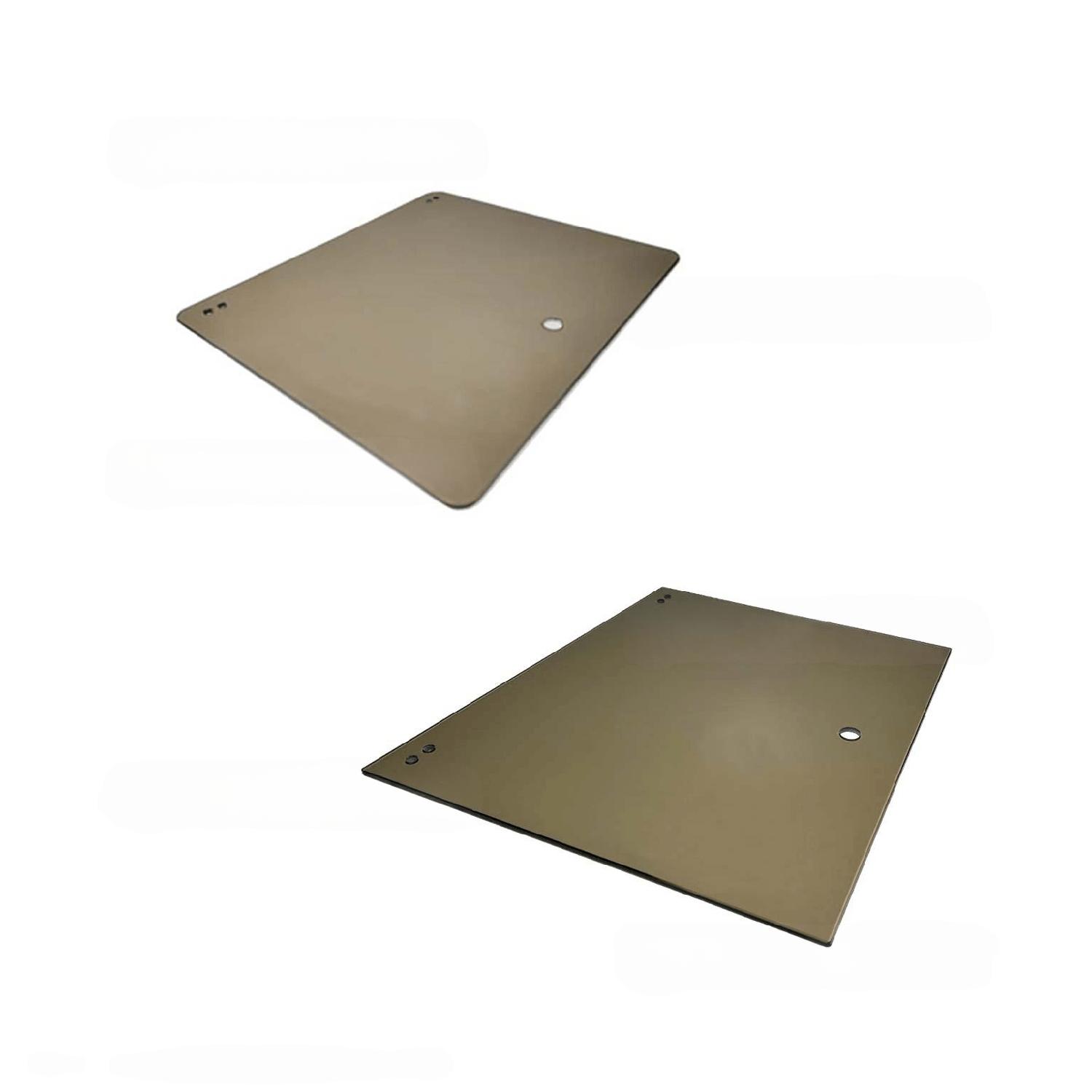 Стекло тонированное 434х487х6мм СН.01.700.004 СТУ Атеси