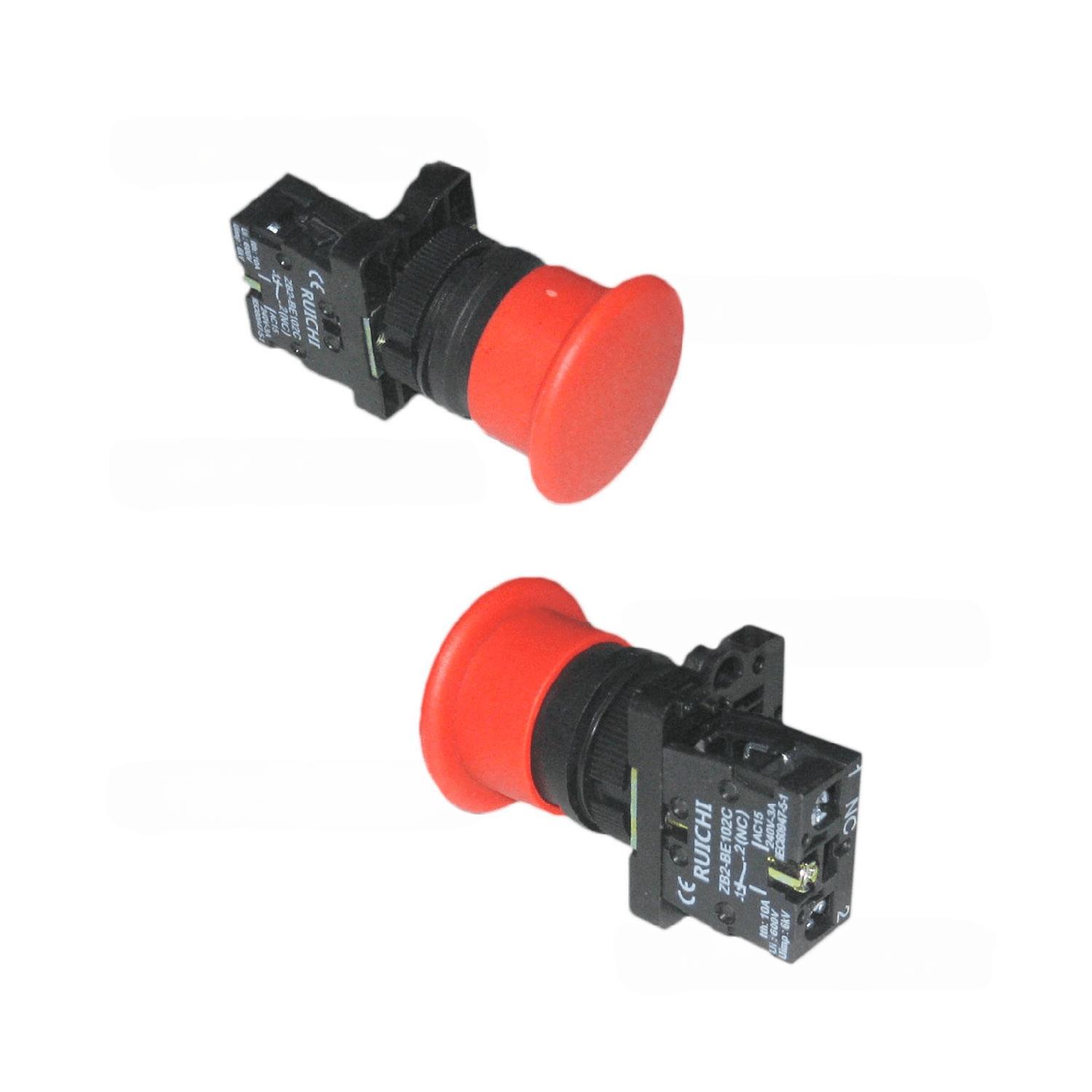 Кнопка-грибок без фиксации-NP2-EC42 ТММ-140