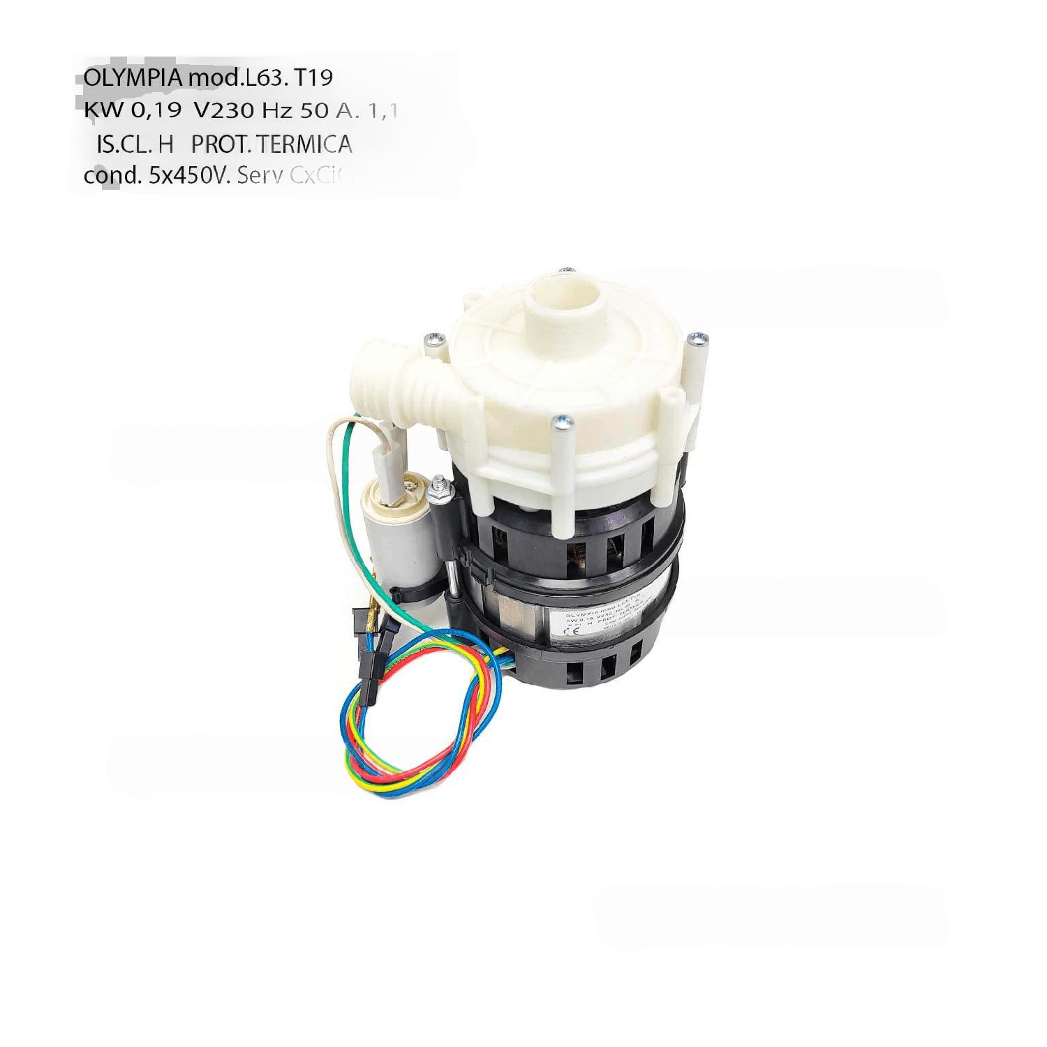 Насос Олимпия L63.T19.SX.ICE KROMO ЛГ АНАЛОГ без заднего вала 720000160176