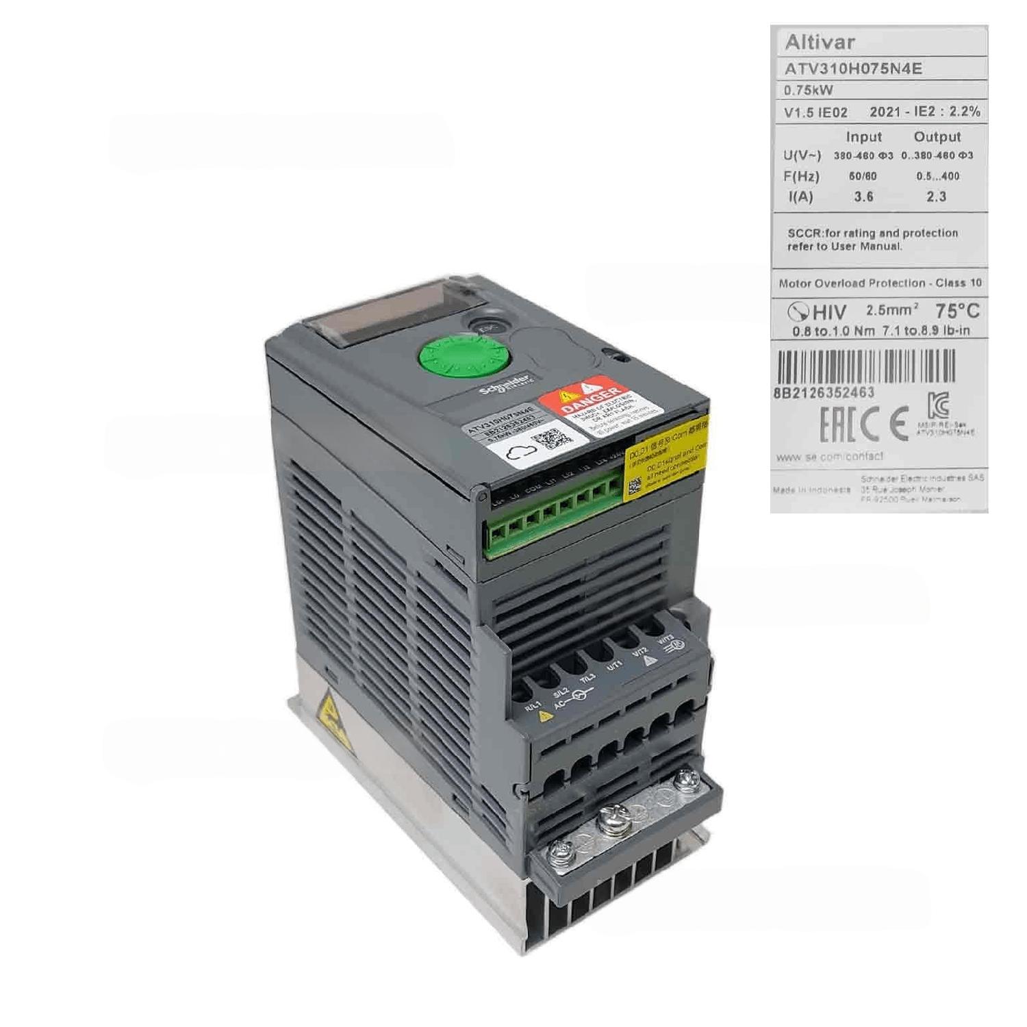 Преобразователь частотный Schneider ATV 310 0,75 кВт 380В 3ф 120000074815