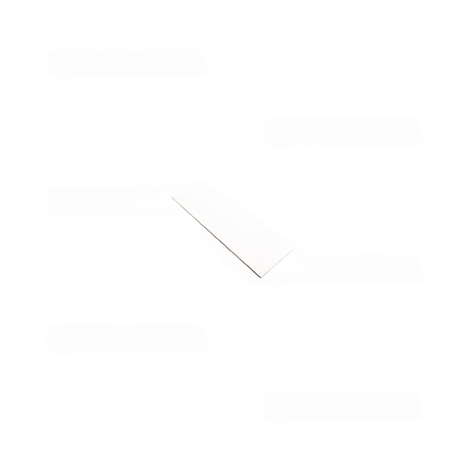 Стекло для двери печи 110х370х4мм GAM