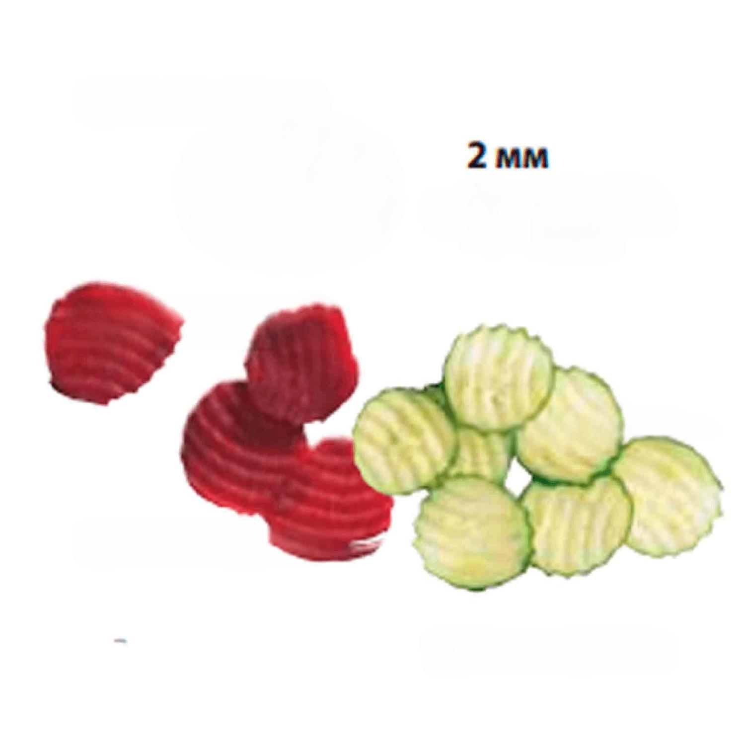 Диск-слайсер волнистый Robot-coupe 2 мм 27621