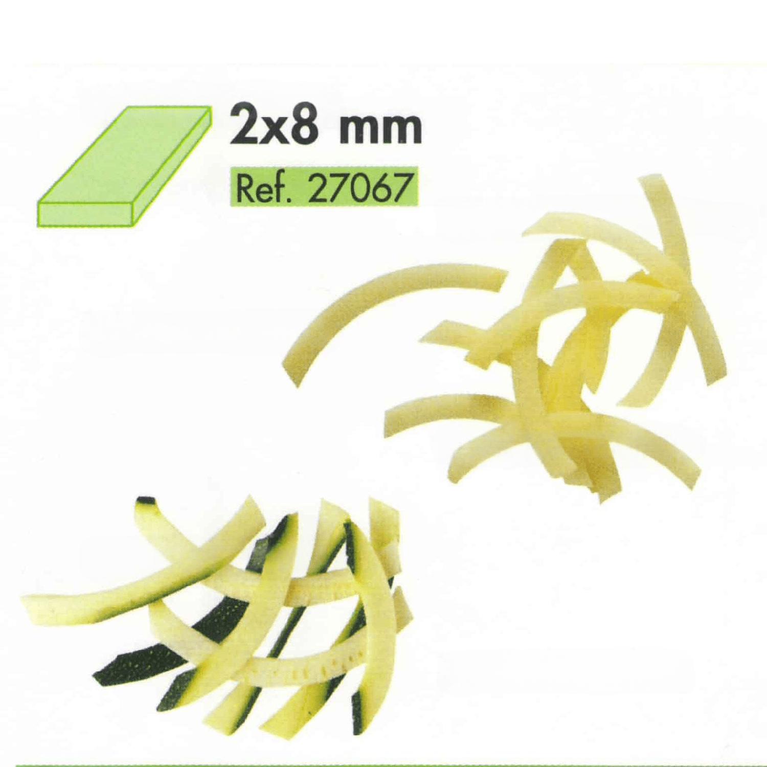 Диск-соломка Robot-coupe 2х8 мм 27067