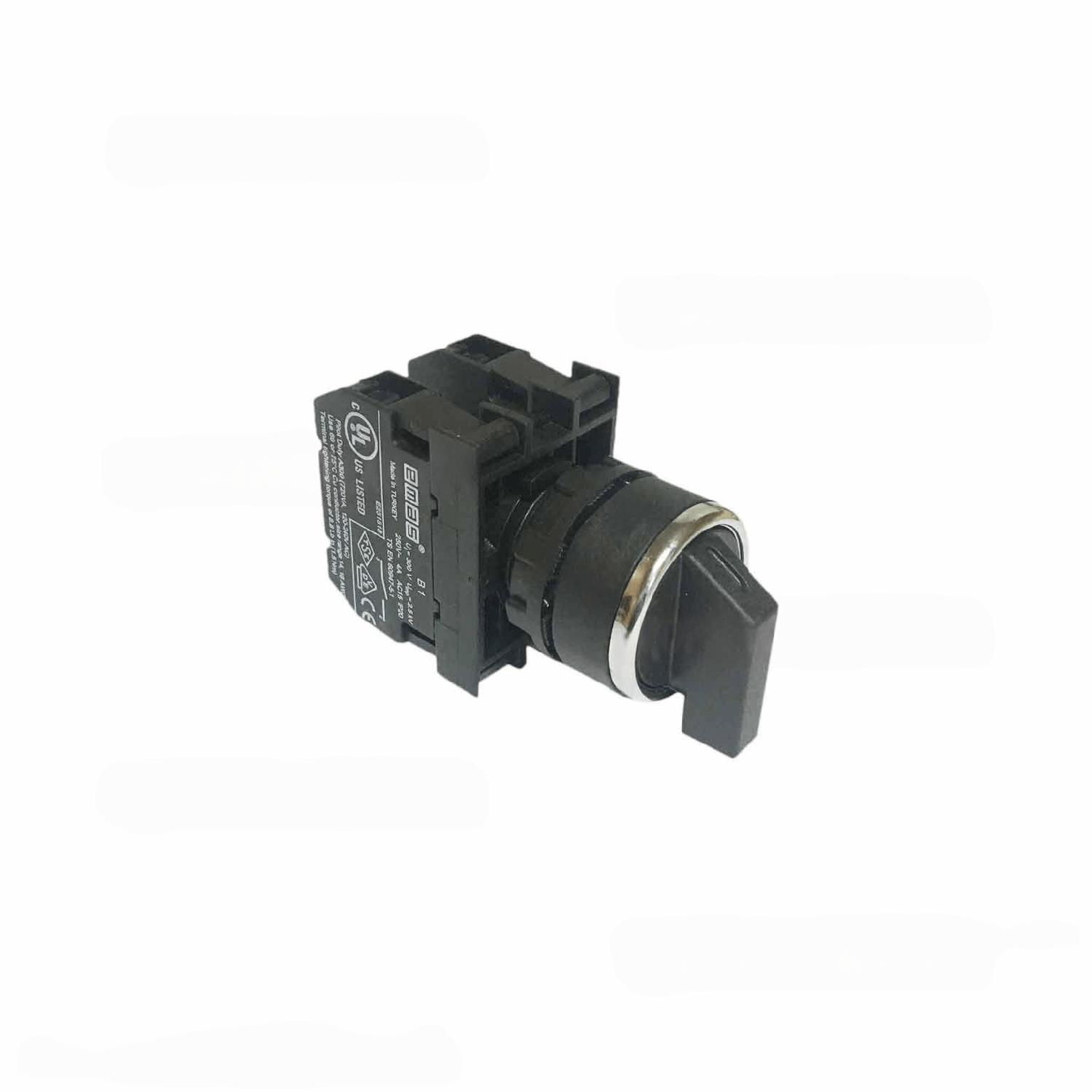 Переключатель с реверсом EMAS Ø22 на 3 положения без фиксации 1-0-2