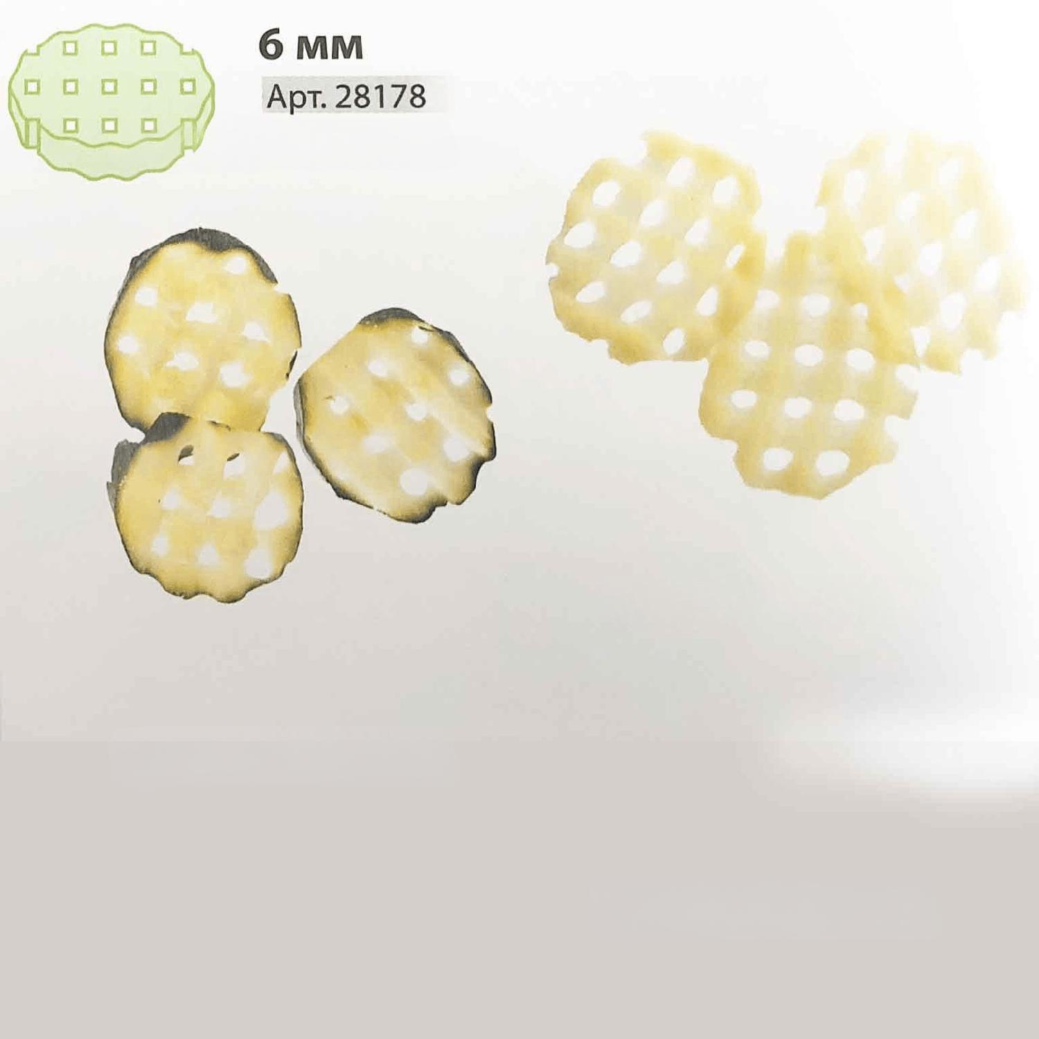 Диск-слайсер Robot-coupe 6 мм 28178 для вафельной нарезки Гофре