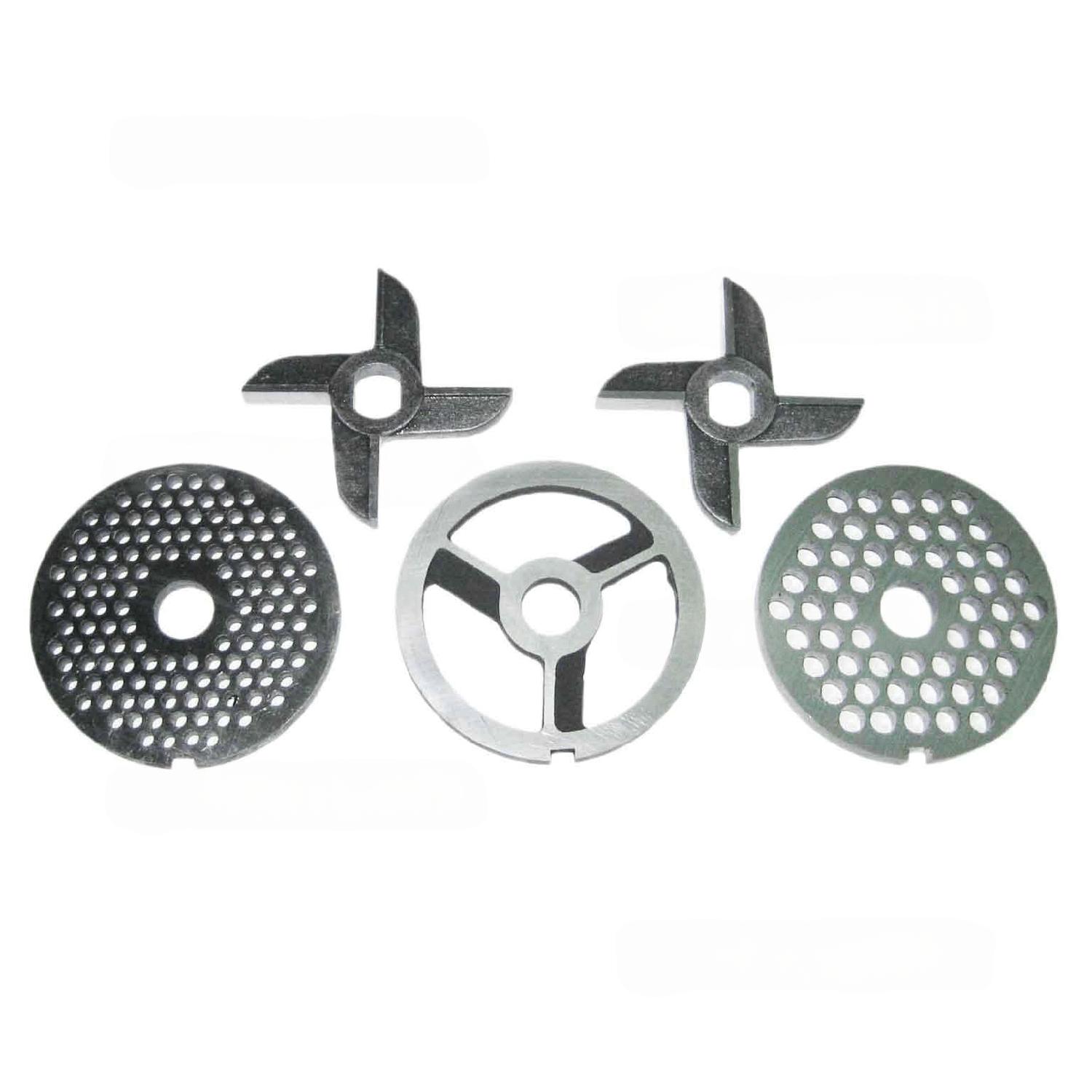 Комплект ножей для мясорубки МИМ-300 ,ТМ-32,ММ-250 (УКМ)  без бурта