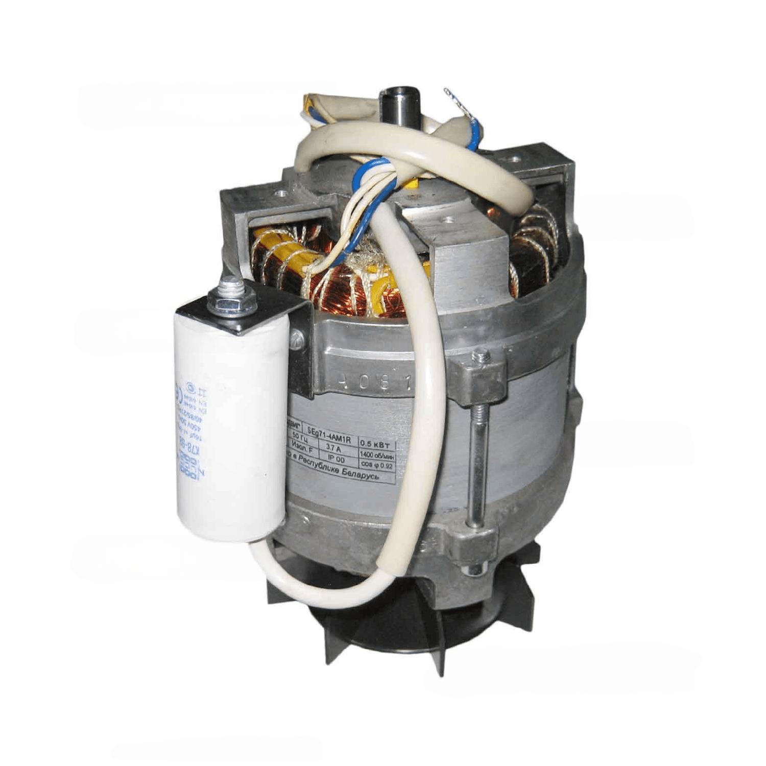 Двигатель SEg 71-4A реверс (АИР Е71К4 0,55/1400 D1=14 D20=85 220В IP00) МИМ-80